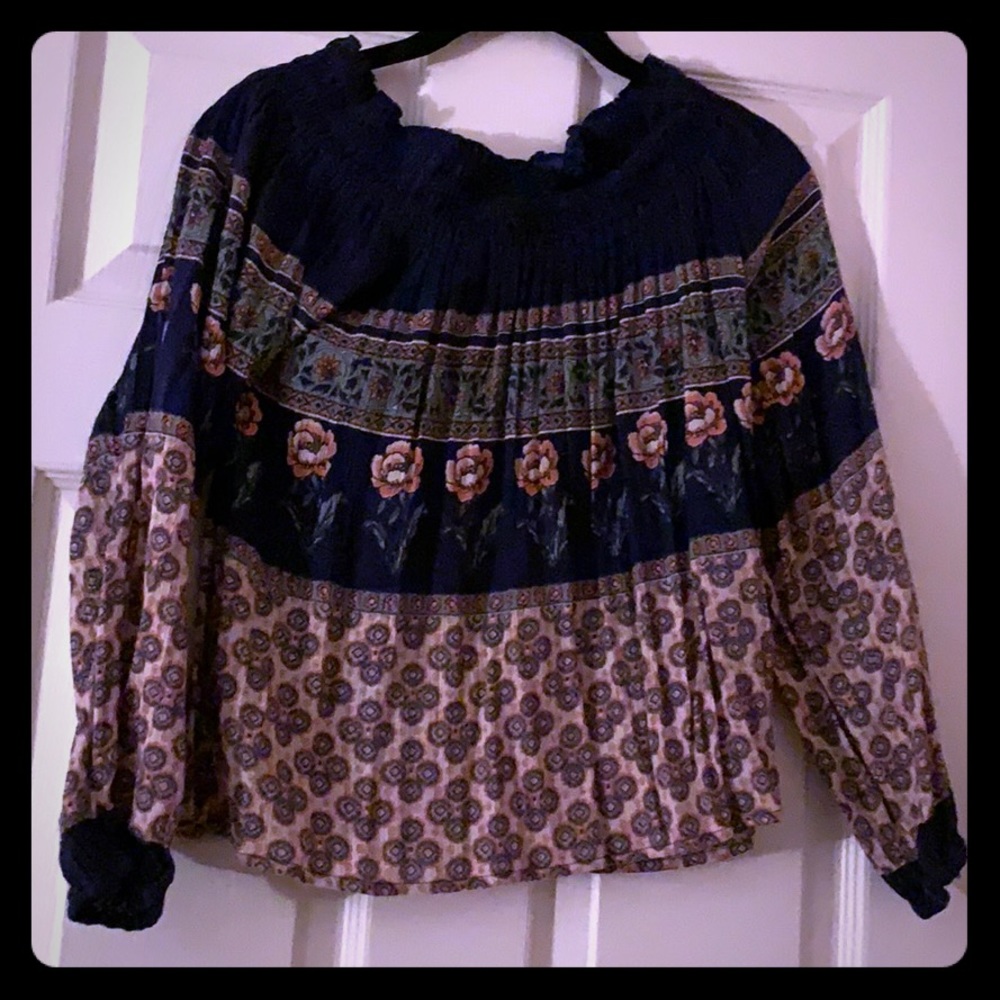Off the shoulder shirt